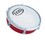 Tamborim IZZO 6 polegadas ABS com Pele Leitosa VERMELHO 3691