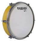 Tamborim Vanguarda 6" Amarelo Pele Leitosa