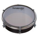 Tamborim Vanguarda Preto 6" Pele Leitosa Ideal Pagode Samba