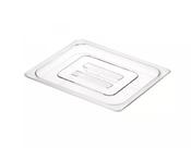 Tampa 1/4 Em POLICARBONATO SEM ABERTURA Para Cubas Gastronômicas GN 1/4 Em POLI CAMBRO