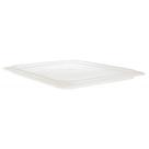 Tampa 1/4 Em Polipropileno Translucida VEDANTE Para Cubas Gastronômicas GN 1/4 Em Poli Original CAMBRO