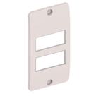 Tampa 2 Teclas Separadas Condulete Branco 1/2 e 3/4 Masster