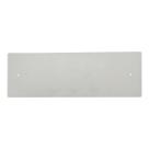 Tampa Acabamento Branca Drenoar 42x12cm Caixa De Passagem Split