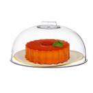 Tampa Acrílico Transparente média Para Bolos e Tortas 28cm