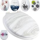 Tampa Assento Vaso Sanitário Almofadado Estampas Sortidas Tamanho Universal Oval Banheiro Sete Estrelas Tampa Assento Vaso Sanitário Almofadado Estampas Sortidas Tamanho Universal Oval Banheiro Sete Estrelas