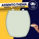 Tampa Assento Vaso Sanitário Thema Incepa Almofadado Verde Água Durín