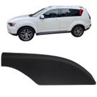 Tampa Capa Moldura Rack Teto Traseiro Esquerdo Outlander 2008 2009 2010 2011 2012 Acabamento Tampão Ponteira