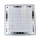 Tampa Casa De Máquina Piscina Lisa Simples Grelha 80x80cm B2