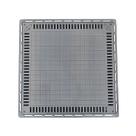 Tampa Casa de Máquina Piscina Lisa Simples Grelha 80x80cm C
