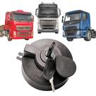 Tampa Combustível Vedada C/Chave Rosca Interna Borda Alta Tanque Plástico Compatível Ford Cargo após 02 e F4000 após 05