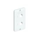 Tampa Condulete Pvc Branca 2 Rj45 3/4" Inpol