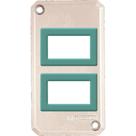 Tampa Condulete Tramontina Lux (2 Simples 1'')
