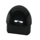 Tampa corrimao parede perfil tubo 2 pol nylon preto kit 2pcs