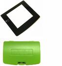 Tampa da Bateria e Lente de Vidro para Tela SZLG Game Boy Color (GBC) Verde