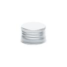 Tampa de Alumínio Prata Rosca 20mm Tampa de Alumínio Prata Rosca 20mm