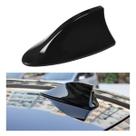 Tampa de antena Shark Fin Moly Magnolia Universal Car preta
