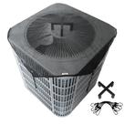 Tampa de ar condicionado Xeeol para unidades externas de 66 cm com suporte Tampa de ar condicionado Xeeol para unidades externas de 66 cm com suporte