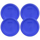 Tampa de armazenamento de alimentos Pyrex 7201-PC 950 ml Cadet Blue, pacote com 4