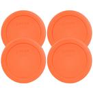 Tampa de armazenamento Pyrex 7200-PC redonda de 500 ml para tigelas de vidro, pacote com 4