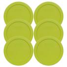 Tampa de armazenamento Pyrex 7201-PC 4 xícaras de plástico verde edamame x6