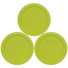 Tampa de armazenamento Pyrex 7201-PC Edamame Green para prato de 950 ml, pacote com 3