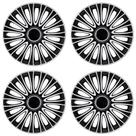 Tampa de aro de roda Hubcaps YOLOCKEY 15 Silver R15, conjunto de 4