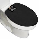 Tampa de assento com tampa de vaso sanitário GORILLA GRIP Thick Memory Foam preta