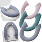 Tampa de assento sanitário Guojanfon Soft Thicker Warmer, pacote com 3