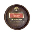 Tampa de Barril Rústica Média em Alto Relevo Decor - Whisky Red Label Tampa de Barril Rústica Média em Alto Relevo Decor - Whisky Red Label
