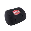 Tampa de bobina PENN Neoprene para bobina convencional preta média