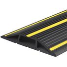 Tampa de cabo, protetor de cabo, Papillon, 3 canais, 3 m, preto