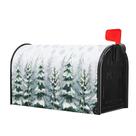 Tampa de caixa de correio Dacawin Winter Pine Tree 65x53 cm à prova d'água