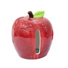 Tampa de caixa de lenços em cerâmica Apple Design 17,5 x 16 x 19,5 cm