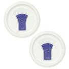 Tampa de caneca de sopa CorningWare FM-22-VPC French White 600 ml, pacote com 2