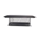 Tampa de chaminé HY-C 30x41 cm de aço galvanizado de combustão única