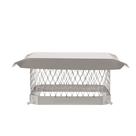Tampa de chaminé HY-C Shelter 13 x 13 cm em aço inoxidável