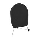 Tampa de churrasco para churrasco Amazon Basics Charcoal Kettle Black