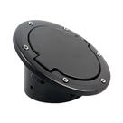 Tampa De Combustível Em Alumínio Preto Com Trava Para Jeep Wrangler JK JKU Unlimited 2007-2018 Tampa De Combustível Em Alumínio Preto Com Trava Para Jeep Wrangler JK JKU Unlimited 2007-2018
