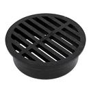 Tampa de drenagem NDS 4" Round Grate Black Plastic