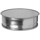 Tampa de duto redonda de aço galvanizado Repa Market 6" com 5 cm de profundidade