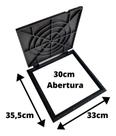 Tampa De Esgoto 30x30cm Caixa De Passagem Polipropileno Pvc