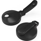 Tampa de frasco de vidro Masontops Multi Top Flip Cap, boca larga, pacote com 2 unidades