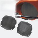 Tampa de grade de alto-falante de malha frontal de reposição para Harley Davidson