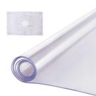 Tampa de mesa VEVOR Plastic 101,6x203,2 cm PVC transparente 2,0 mm
