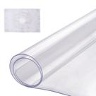 Tampa de mesa VEVOR Plastic 35,6x60,9 cm PVC transparente com 1,5 mm de espessura