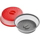 Tampa de micro-ondas dobrável para alimentos sem BPA, lavável na máquina de lavar louça Tampa de micro-ondas dobrável para alimentos sem BPA, lavável na máquina de lavar louça