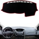 Tampa de painel KAYJAE para Ford Focus MK3 2012-2018 preta Tampa de painel KAYJAE para Ford Focus MK3 2012-2018 preta