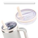 Tampa de palha Tumbler Flip, 1 pacote de 1,2 L compatível com Stanley