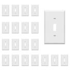 Tampa de parede ENERLITES 1-Gang 11x7 cm em policarbonato, pacote com 20