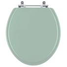 Tampa de Privada em MDF Liberty Verde Claro para vaso Santamarina